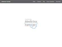 Tablet Screenshot of medicinafamiliar.org