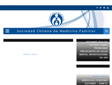 Tablet Screenshot of medicinafamiliar.cl